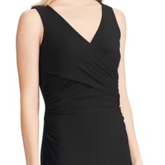 Lysse Dresses & Skirts - LYSSE black wrap dress size XL
